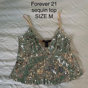 Forever 21 Sequin top